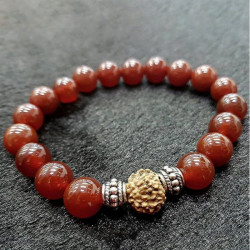 Gelang Kristal Red Agate