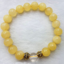 Gelang Kristal Yellow Jade