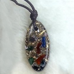 Kalung Oval Orgonite